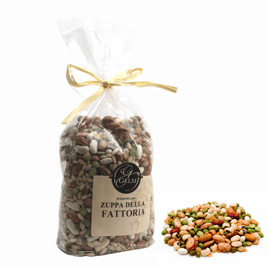 Zuppa della Fattoria - fagioli, piselli, orzo - I Gelsi 500g