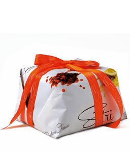 Traditional low panettone"Satri"hand-wrapped artisan recipe