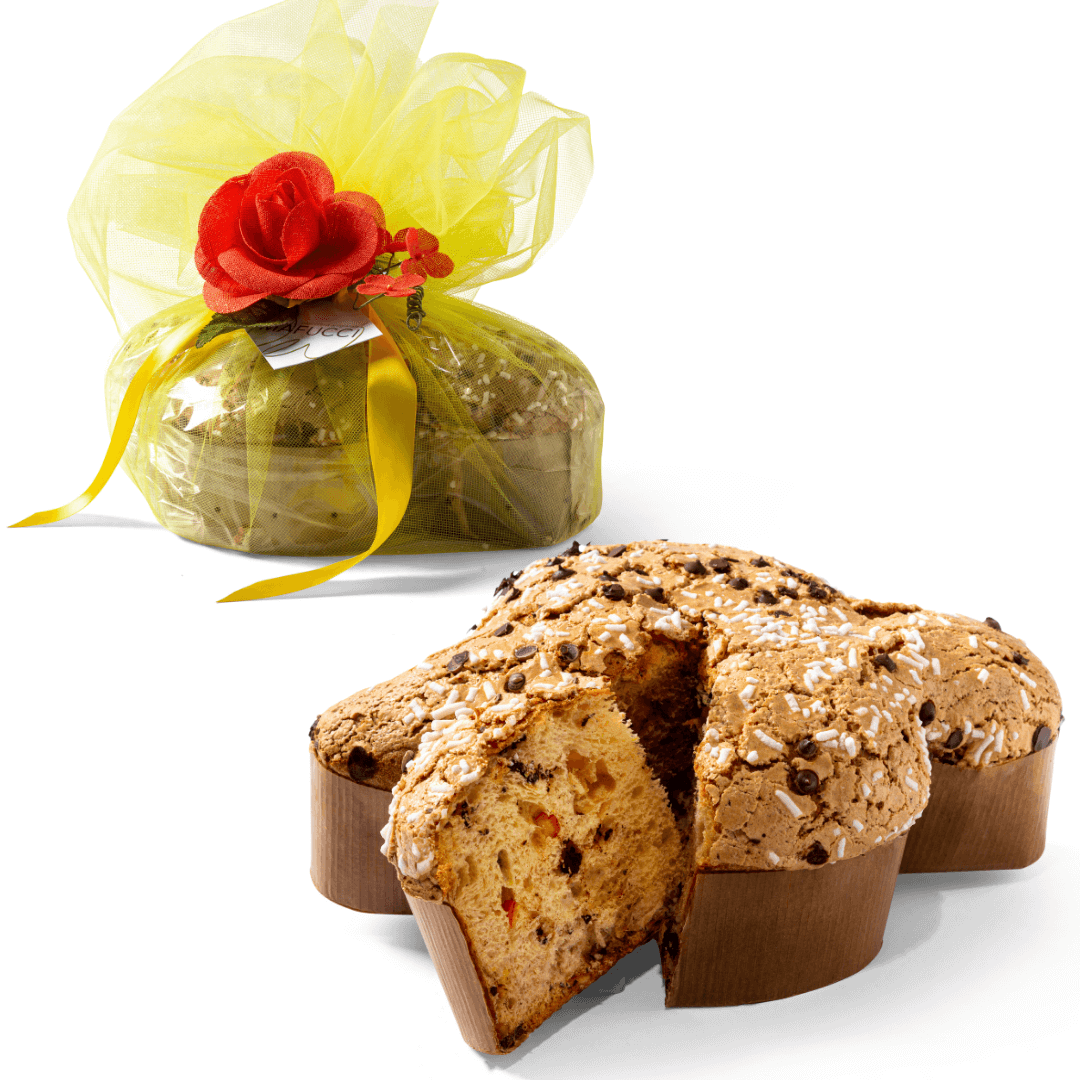 Easter Colomba with Chocolate and Orange