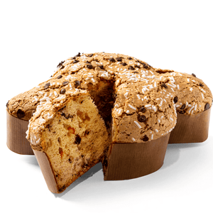 Easter Colomba with Chocolate and Orange"Mafucci"Green gift box