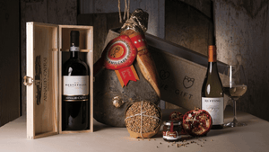 Easter basket "Surprises from the cellar" - 5 food and wine products