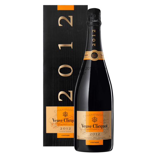 Champagne Vintage Brut 2012 Veuve Clicquot