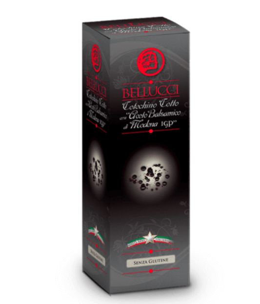 Cotechino cotto con Aceto Balsamico di Modena IGP "Bellucci" 250g