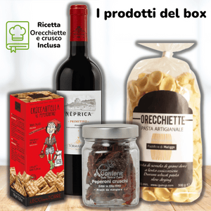 Box ricetta Orecchiette e Crusco - max 5 porzioni