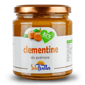 Clementine jam with 82% Italian fruit