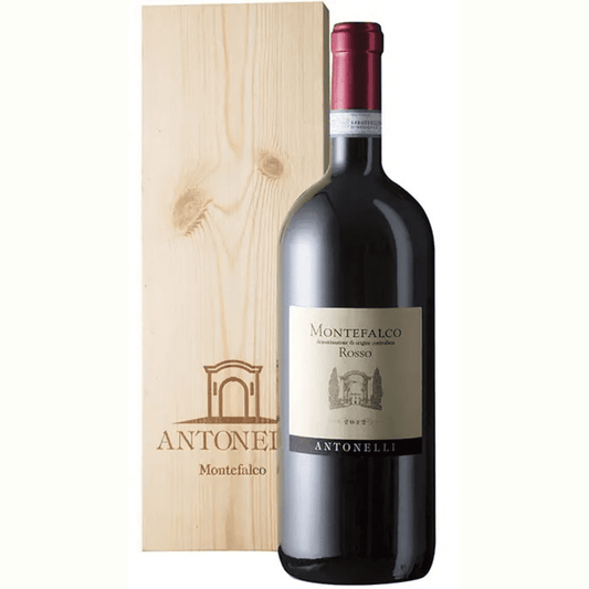 Montefalco Rosso DOC Biologico Antonelli 1,5Lt in cassetta di legno