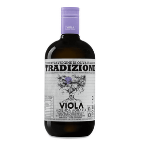 Purple extra virgin olive oil