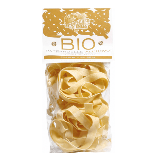 Pappardelle all'Uovo BIO Trafilate al Bronzo "Antico Pastificio Umbro" 250g