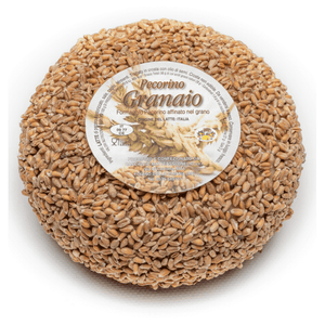 Pecorino Aged in Wheat