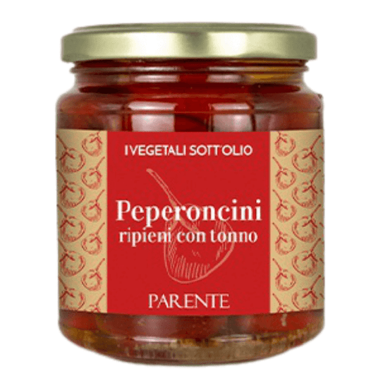 Peperoncini ripieni con Tonno Parente 280g