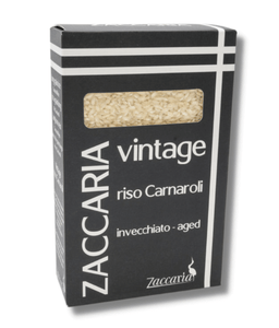 Carnaroli Vintage Aged Rice 1Kg"Zaccaria"in Box