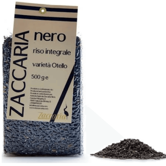 Riso Nero Integrale varietà Otello "Zaccaria" 500g