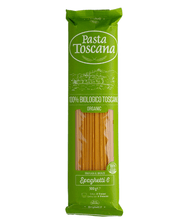 Carica l&#39;immagine nel visualizzatore di Gallery, Spaghetti Biologici trafilati al Bronzo Pasta Toscana 500g
