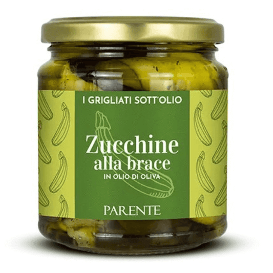 Zucchine alla brace in olio di oliva Parente 280g