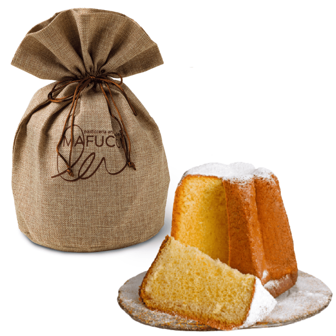 Pandoro "Mafucci" Sacchetto in Juta ricetta artigianale