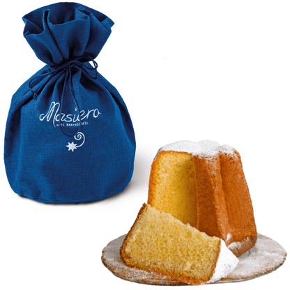 Pandoro "Masiero" Sacchetto in juta ricetta artigianale