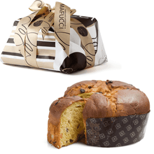 Load image into Gallery viewer, Traditional Low Panettone&quot;Mafucci&quot;Hand-wrapped artisan recipe
